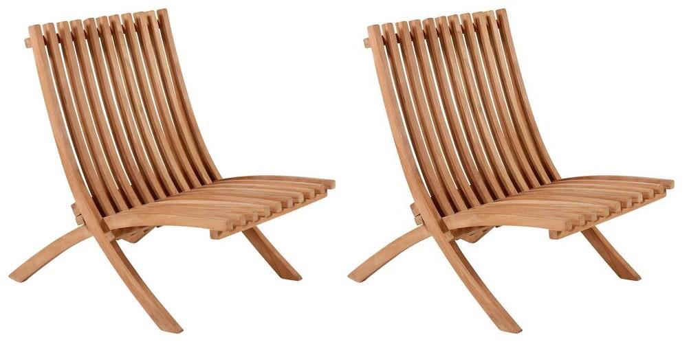 LOUNGESESSEL ca. 73x58x63 cm Teakholz LOUNGESESSEL ca. 73x58x63 cm Teakholz