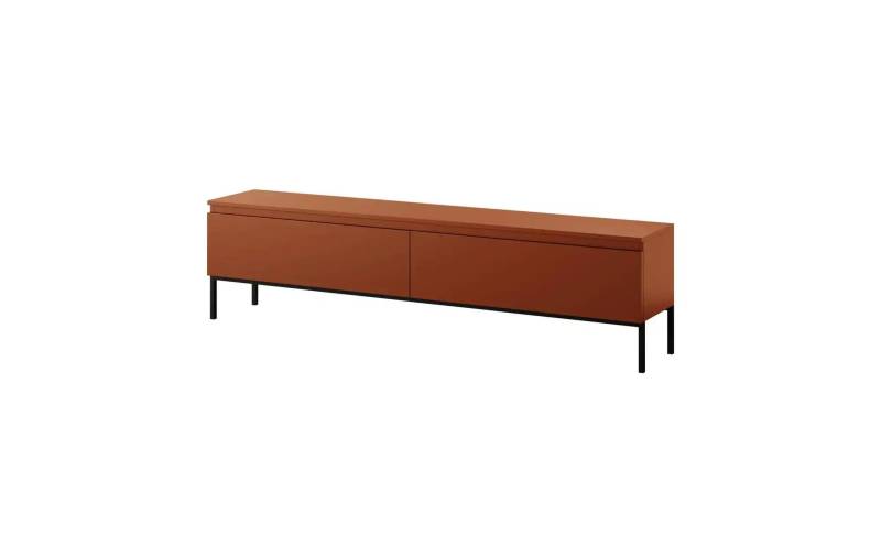 Lowboard  Bemmi ¦ orange ¦ Maße (cm): B: 175 H: 46 Kommoden & Sideboards > Lowboards - Höffner