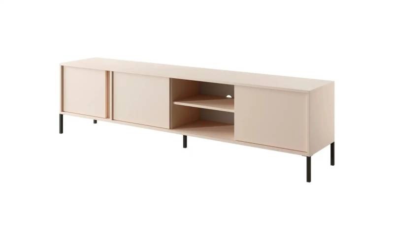 Lowboard  Holen ¦ beige ¦ Maße (cm): B: 203 H: 53 Kommoden & Sideboards > Lowboards - Höffner