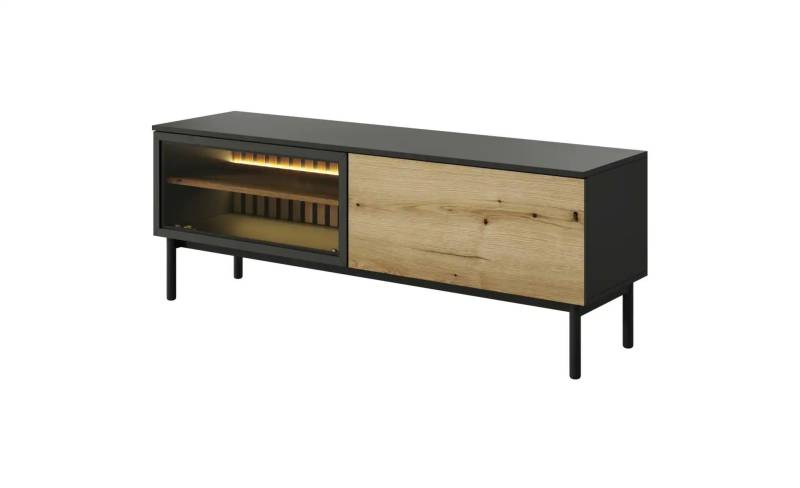 Lowboard  Lango ¦ schwarz ¦ Maße (cm): B: 149,9 H: 54,8 Kommoden & Sideboards > Lowboards - Höffner