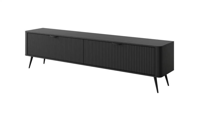 Lowboard  Lante ¦ schwarz ¦ Maße (cm): B: 200 H: 51 Kommoden & Sideboards > Lowboards - Höffner