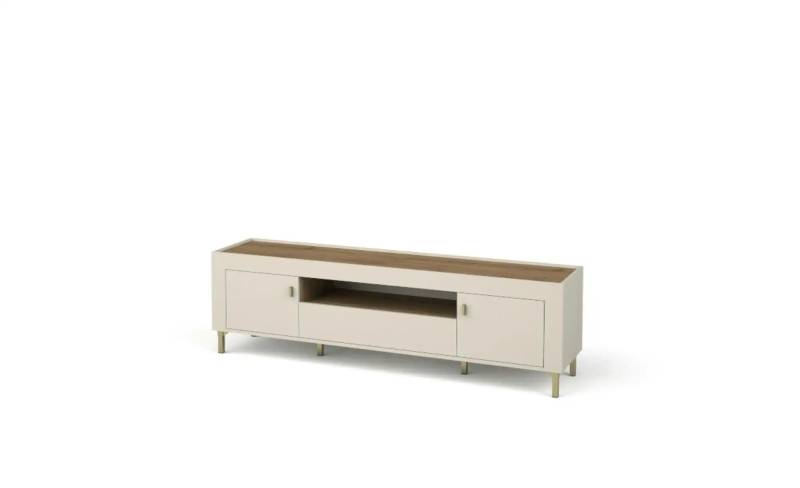 Lowboard  Mossa ¦ beige ¦ Maße (cm): B: 177 H: 52 Kommoden & Sideboards > Lowboards - Höffner