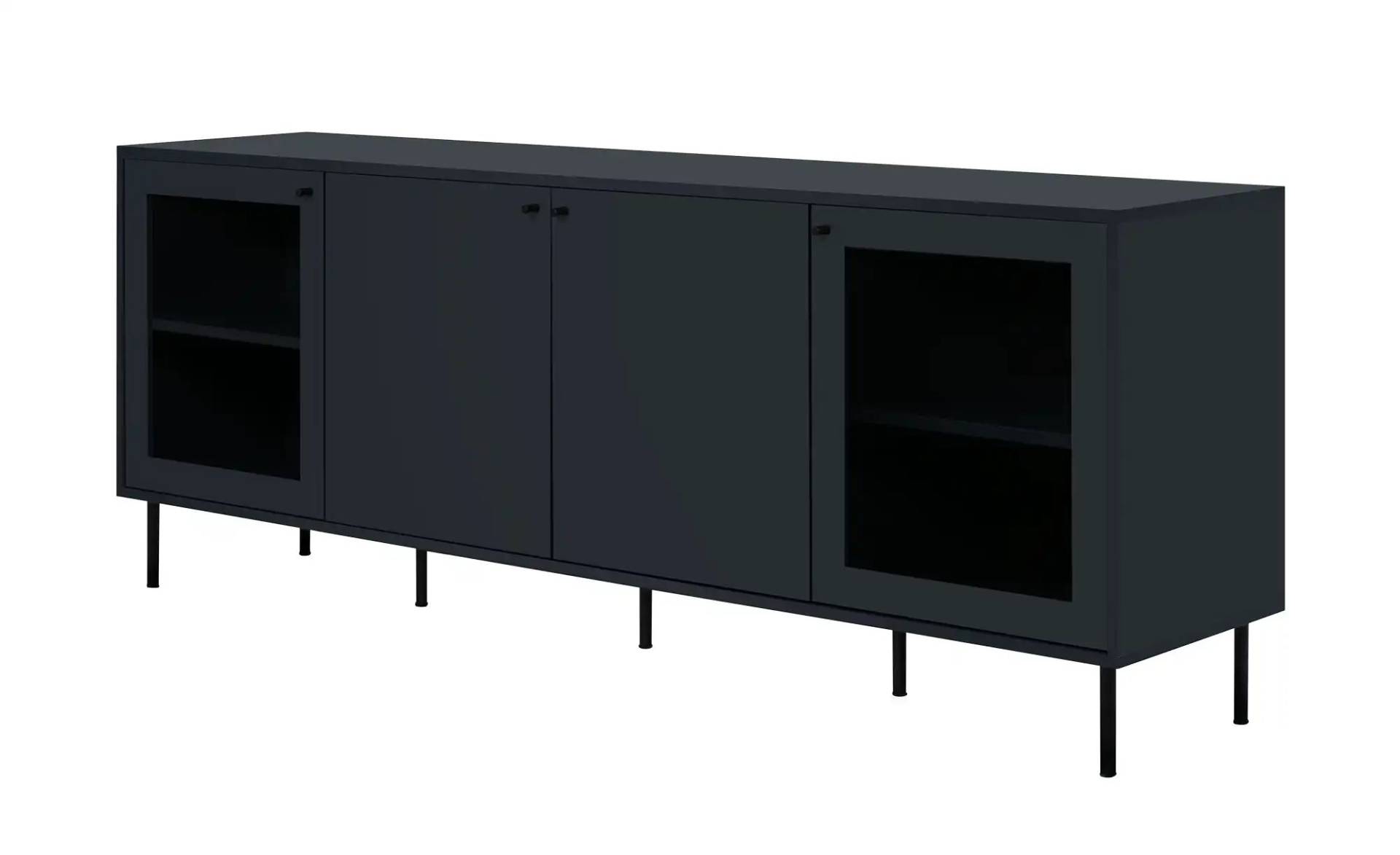 Lowboard ¦ blau ¦ Maße (cm): B: 180 H: 68 T: 40 Kommoden & Sideboards > Kommoden - Möbel Kraft