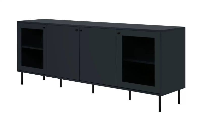 Lowboard   ¦ blau ¦ Maße (cm): B: 180 H: 68 T: 40.0 Kommoden & Sideboards > Lowboards - Möbel Kraft