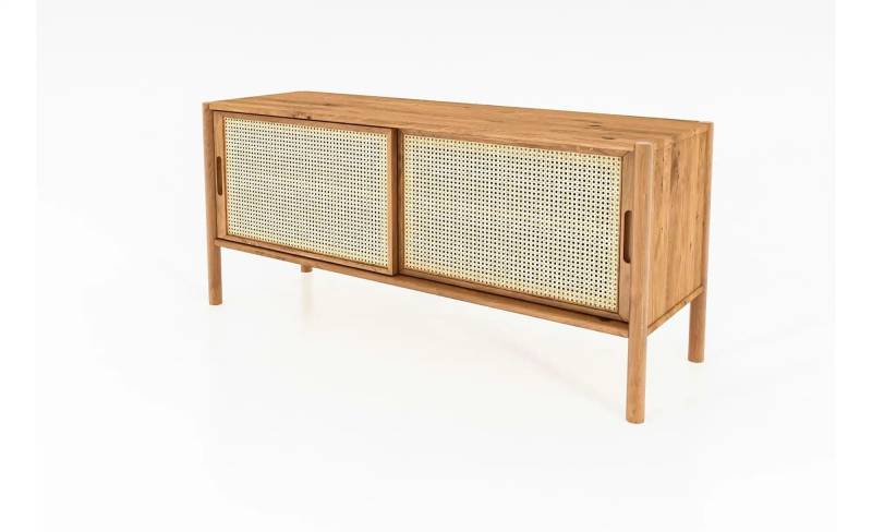 Lowboard   ¦ holzfarben ¦ Maße (cm): B: 142 H: 64 Kommoden & Sideboards > Lowboards - Möbel Kraft