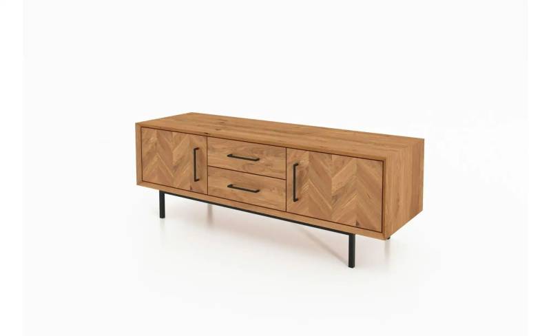 Lowboard   ¦ holzfarben ¦ Maße (cm): B: 144 H: 50 Kommoden & Sideboards > Lowboards - Möbel Kraft