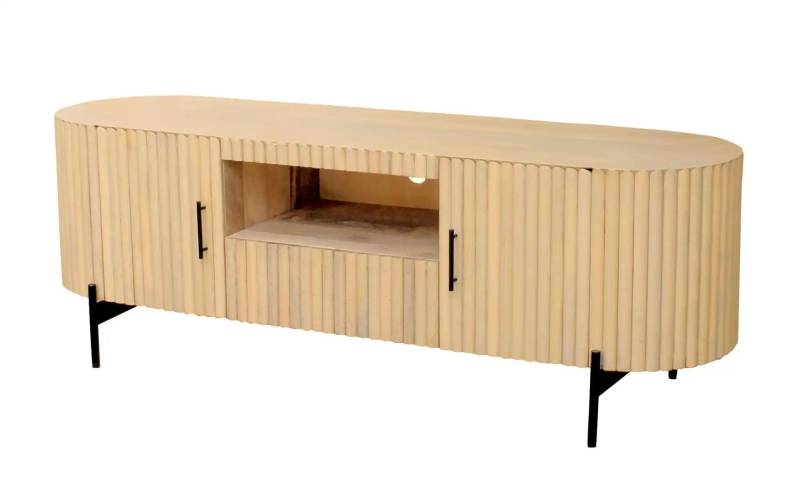 Lowboard   ¦ holzfarben ¦ Maße (cm): B: 160 H: 60 Kommoden & Sideboards > Lowboards - Möbel Kraft