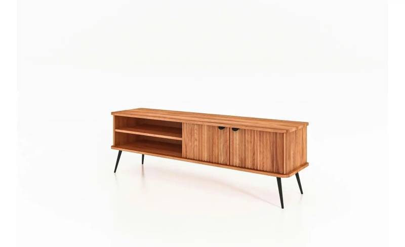 Lowboard   ¦ holzfarben ¦ Maße (cm): B: 180 H: 57 Kommoden & Sideboards > Lowboards - Möbel Kraft