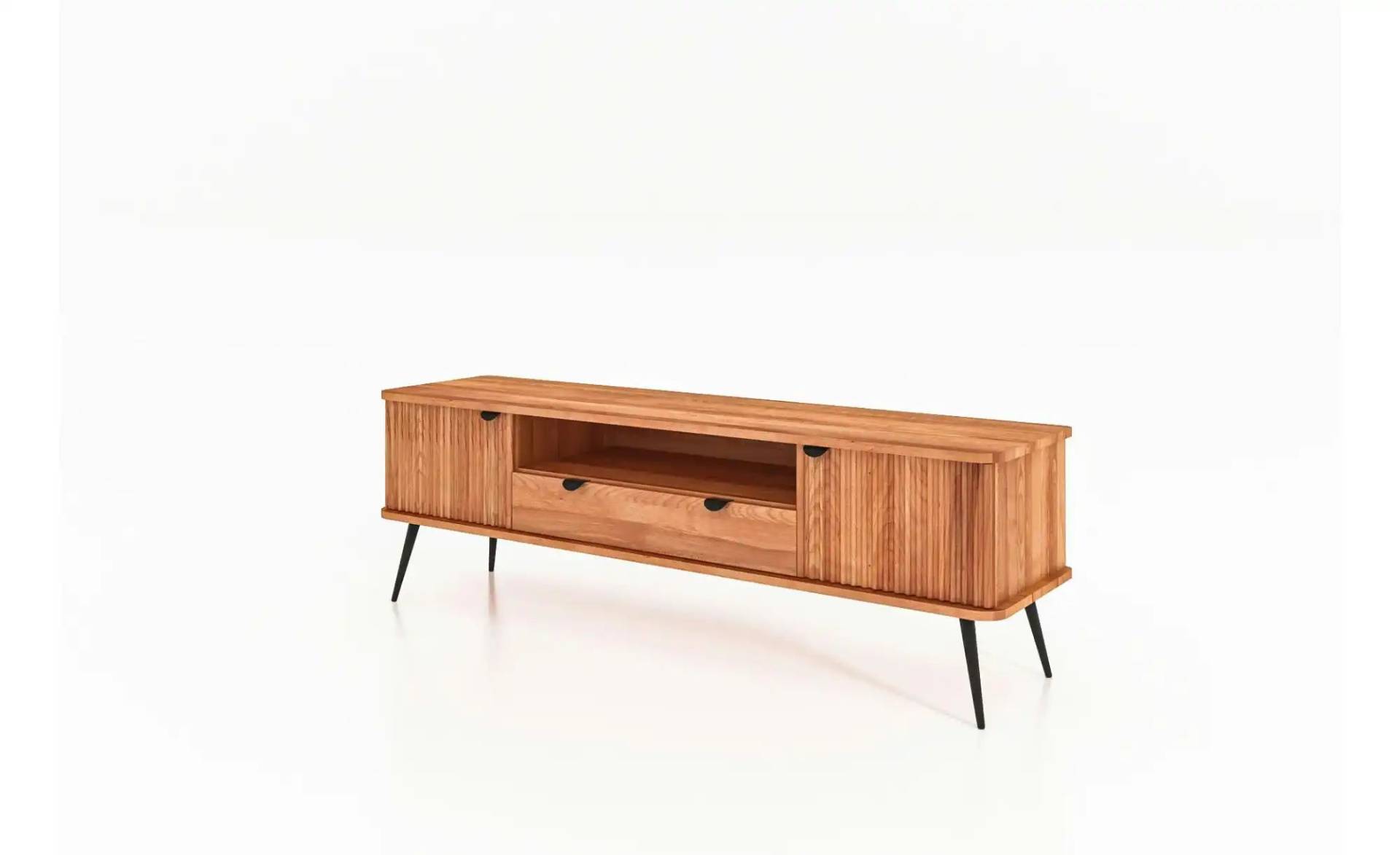 Lowboard   ¦ holzfarben ¦ Maße (cm): B: 180 H: 57 Kommoden & Sideboards > Lowboards - Möbel Kraft