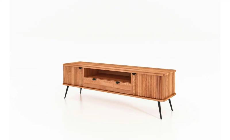 Lowboard   ¦ holzfarben ¦ Maße (cm): B: 180 H: 57 Kommoden & Sideboards > Lowboards - Möbel Kraft