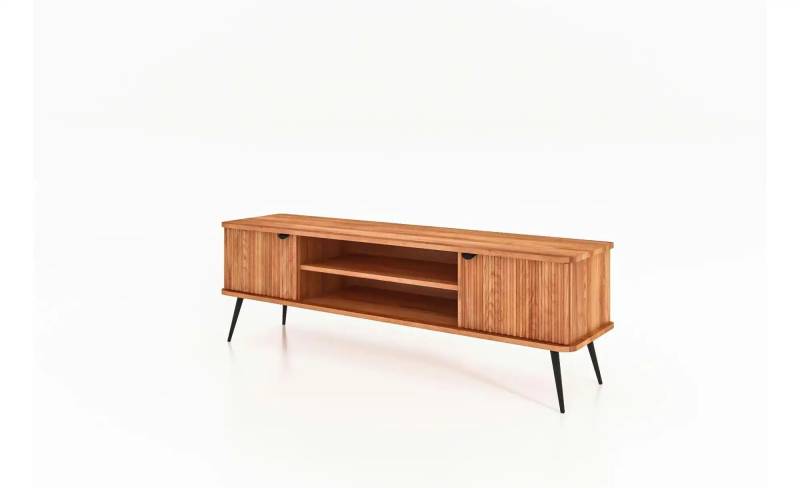 Lowboard   ¦ holzfarben ¦ Maße (cm): B: 180 H: 57 Kommoden & Sideboards > Lowboards - Möbel Kraft