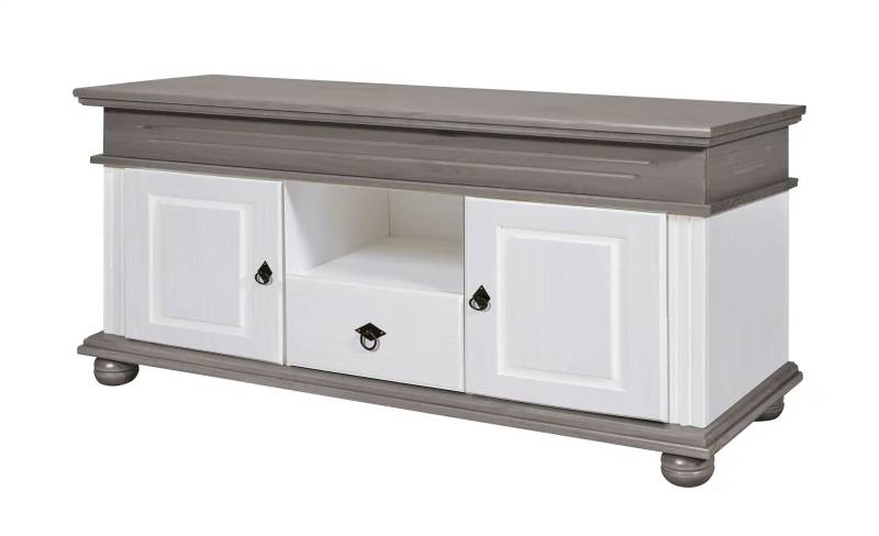 Lowboard   ¦ weiß ¦ Maße (cm): B: 159 H: 65 T: 46.0 Kommoden & Sideboards > Lowboards - Möbel Kraft
