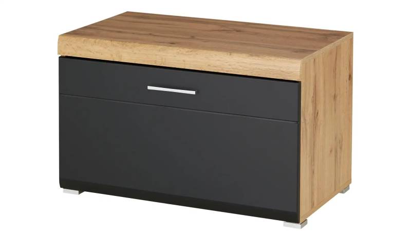 Lowboard   ¦ schwarz ¦ Maße (cm): B: 80 H: 51 T: 47.0 Kommoden & Sideboards > Lowboards - Möbel Kraft