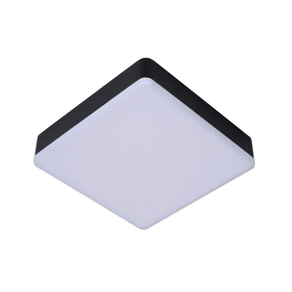 Lucide Led-Badezimmer-Deckenleuchte Ceres-Led, Metall, Metalloptik,Metalloptik, quadratisch,quadratisch, 21.5x4.6x21.5 cm, RoHS, Reach, Europäischer Sicherheitsstandard, kabellos, Lampen & Leuchten, Innenbeleuchtung, Leuchten nach Räumen, Badezimmerlampen von Lucide