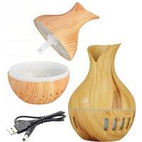 Luftbefeuchter Aromatherapie Diffusor Holz 130ml Luftbefeuchter Aromatherapie Diffusor Holz 130ml