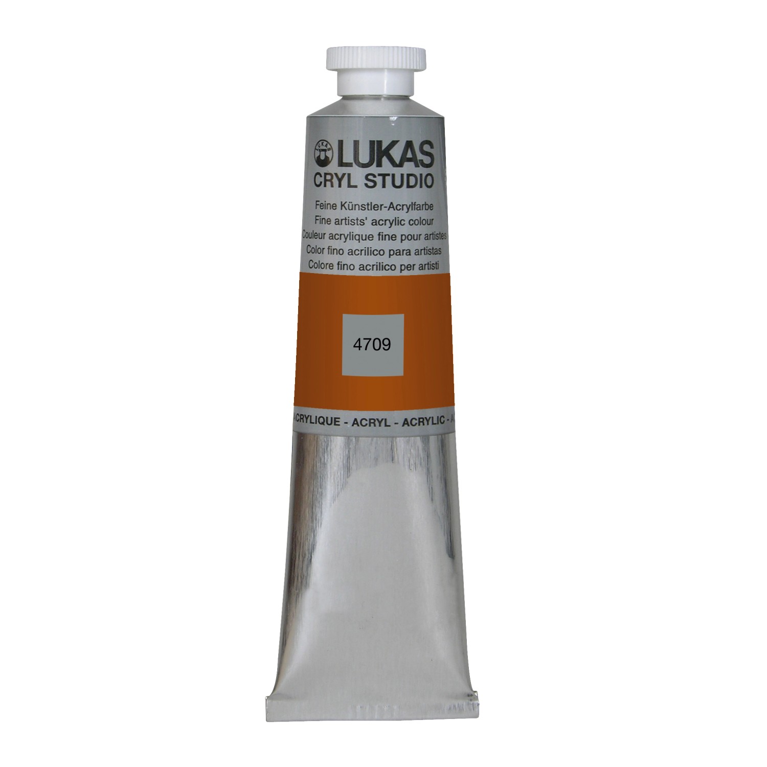 Lukas Cryl Studio Acrylfarbe Aluminiumtube Terra di Siena gebrannt 75ml von -