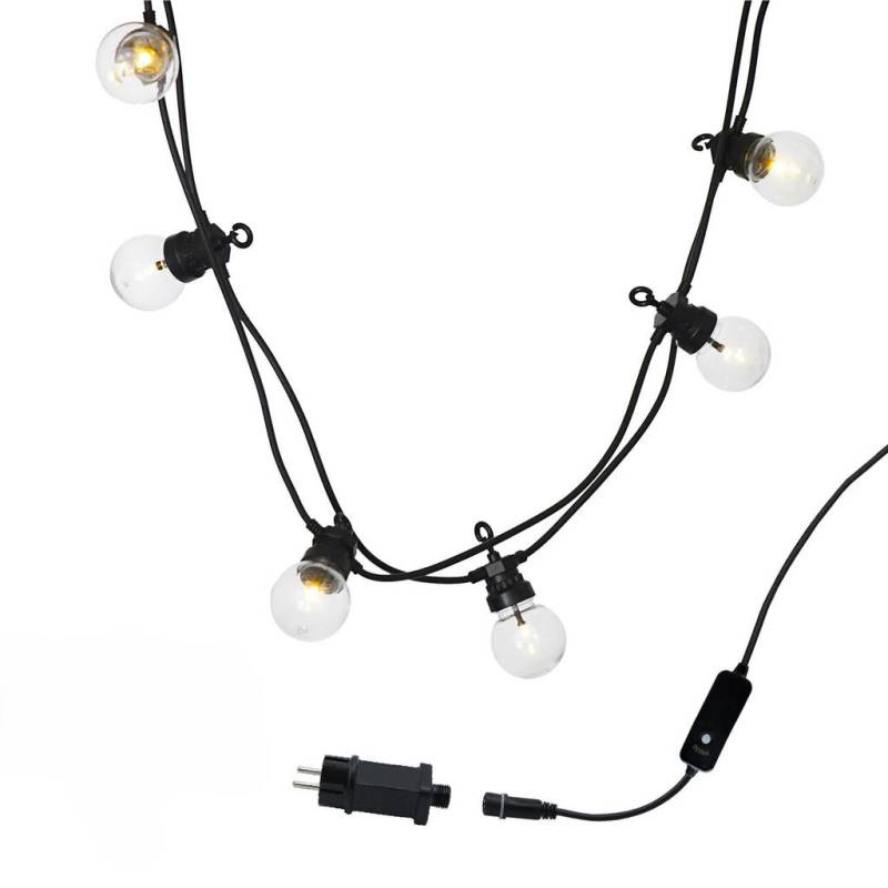 Lumisky LICHTERKETTE Schwarz