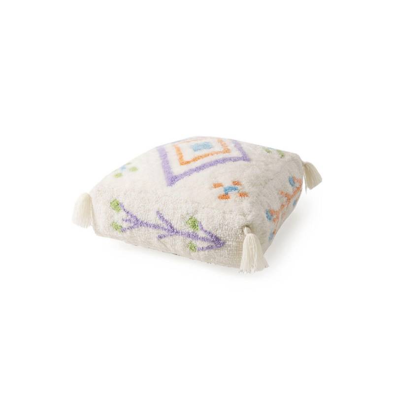 Lytte WOLL-POUF Mehrfarbig