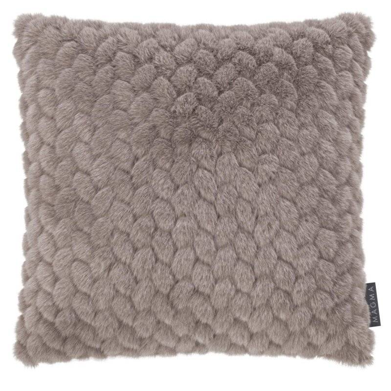 MAGMA Heimtex - Kissenhülle 40x40cm - MINK Taupe