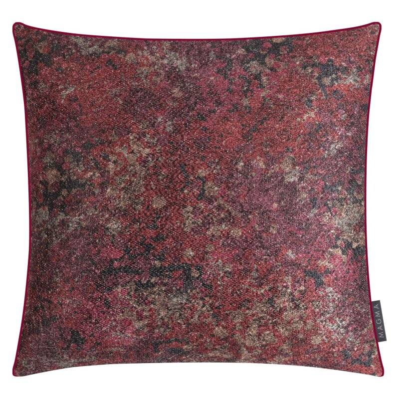 MAGMA Heimtex - Kissenhülle - BELEN - 45x45 cm - bordeaux