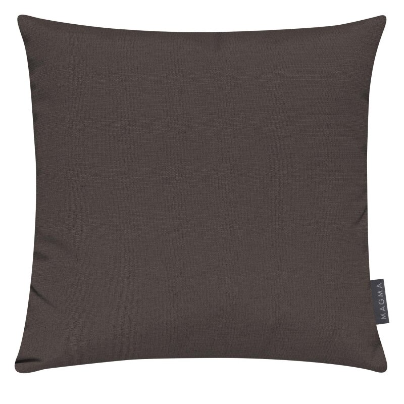 MAGMA Heimtex - Kissenhülle FINO - 40 x 40 cm - Braun - Baumwolle/Polyester