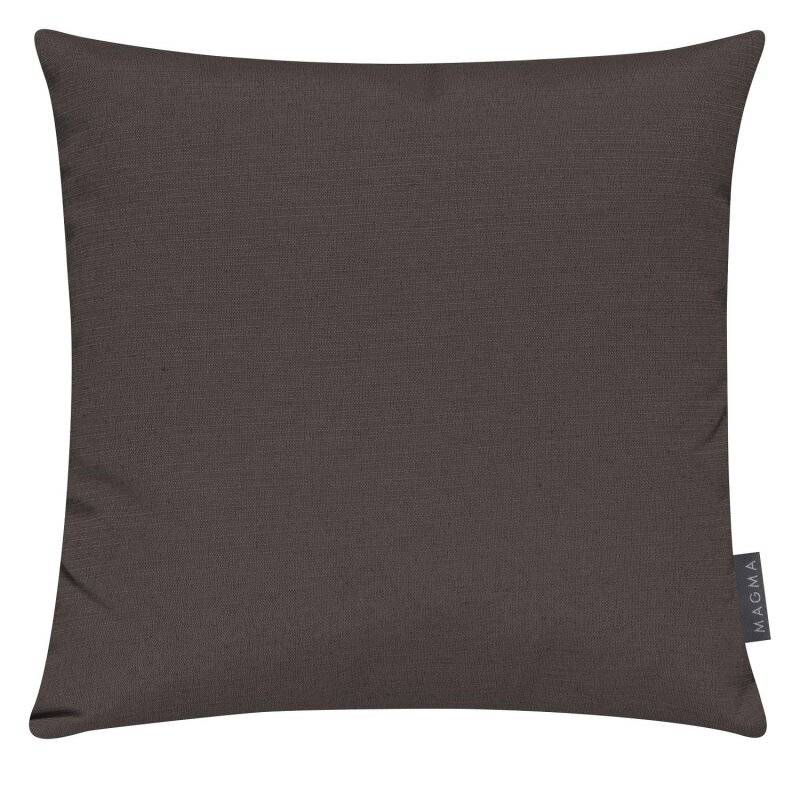 MAGMA Heimtex - Kissenhülle FINO - 40 x 40 cm - Braun - Baumwolle/Polyester