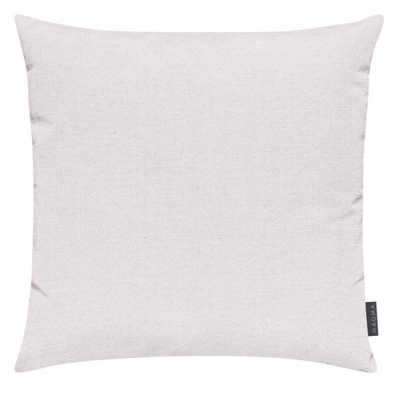MAGMA Heimtex - Kissenhülle FINO - 50 x 50 cm - Elfenbein - Baumwolle/Polyester
