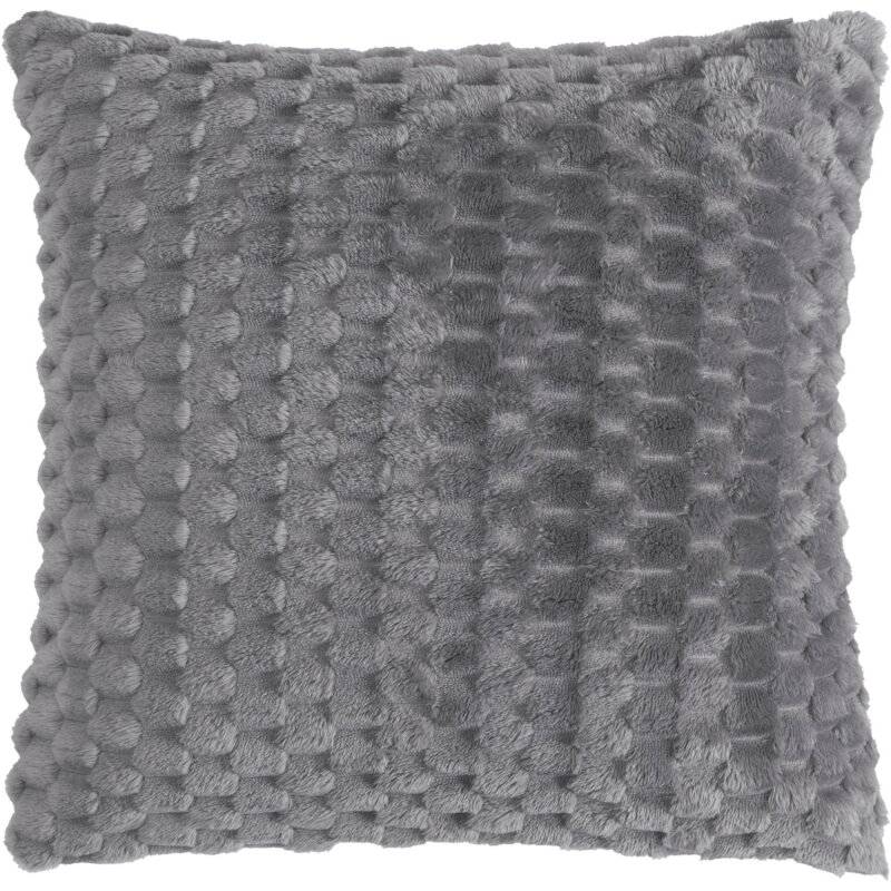 MAGMA Heimtex - Kissenhülle - KALIMA - 45x45 cm - mittelgrau