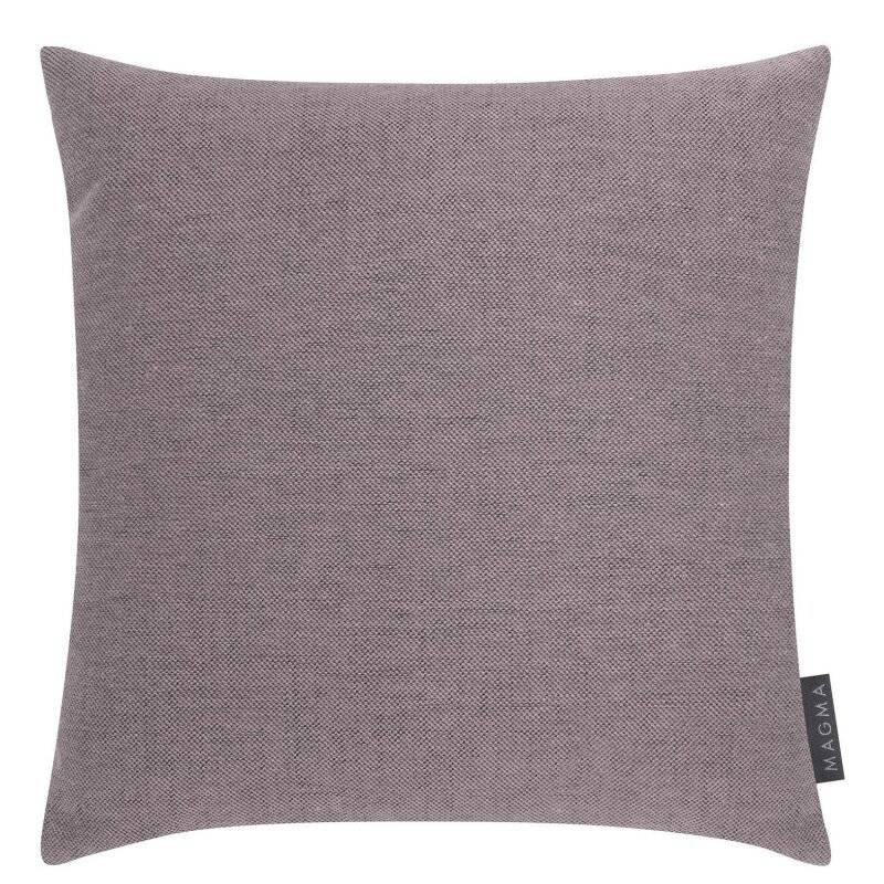 MAGMA Heimtex - Kissenhülle RIVA - 40 x 40 cm - Mauve - Baumwolle/Polyester