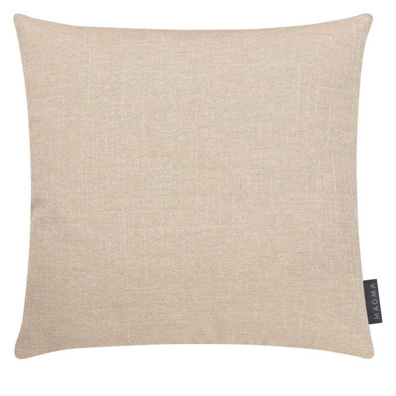 MAGMA Heimtex - Kissenhülle RIVA - 40 x 40 cm - Natur - Baumwolle- Polyester