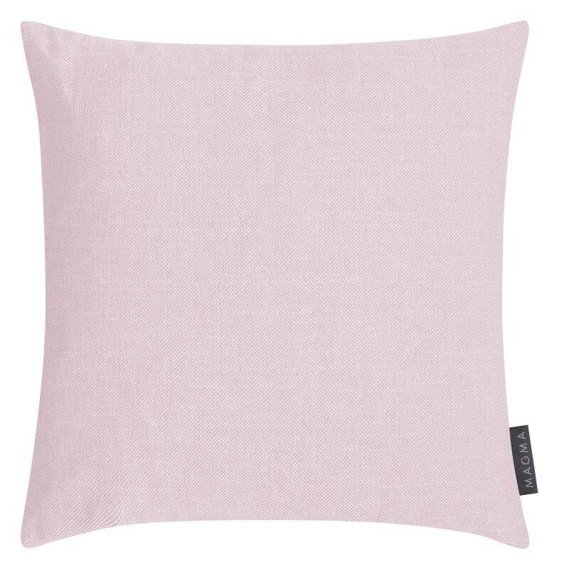 MAGMA Heimtex - Kissenhülle RIVA - 40 x 40 cm - rose -Baumwolle/Polyester
