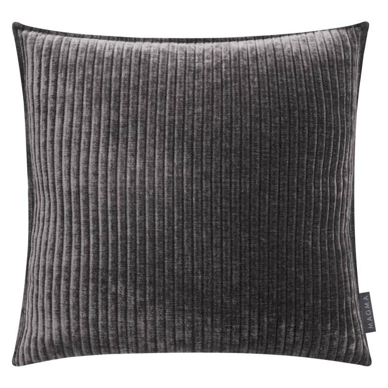 MAGMA Heimtex - Kissenhülle - VIALE - 45x45 cm - anthrazit