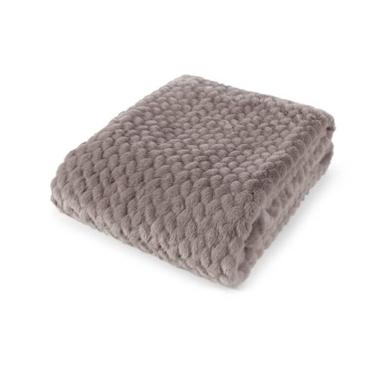 MAGMA Heimtex - Plaid - Mink 150x 200 cm - Taupe