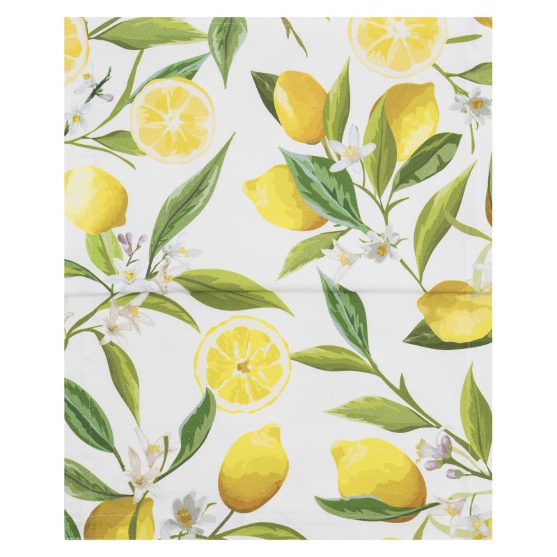 MAGMA Heimtex - Tischläufer FRUTTA - Limone - 40 x 145 cm