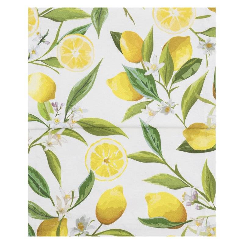 MAGMA Heimtex - Tischläufer FRUTTA - Limone - 40 x 145 cm