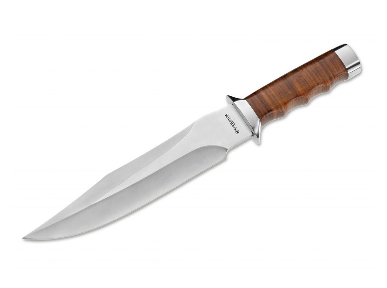 MAGNUM GIANT BOWIE 440 Messer mit Lederscheide von Magnum