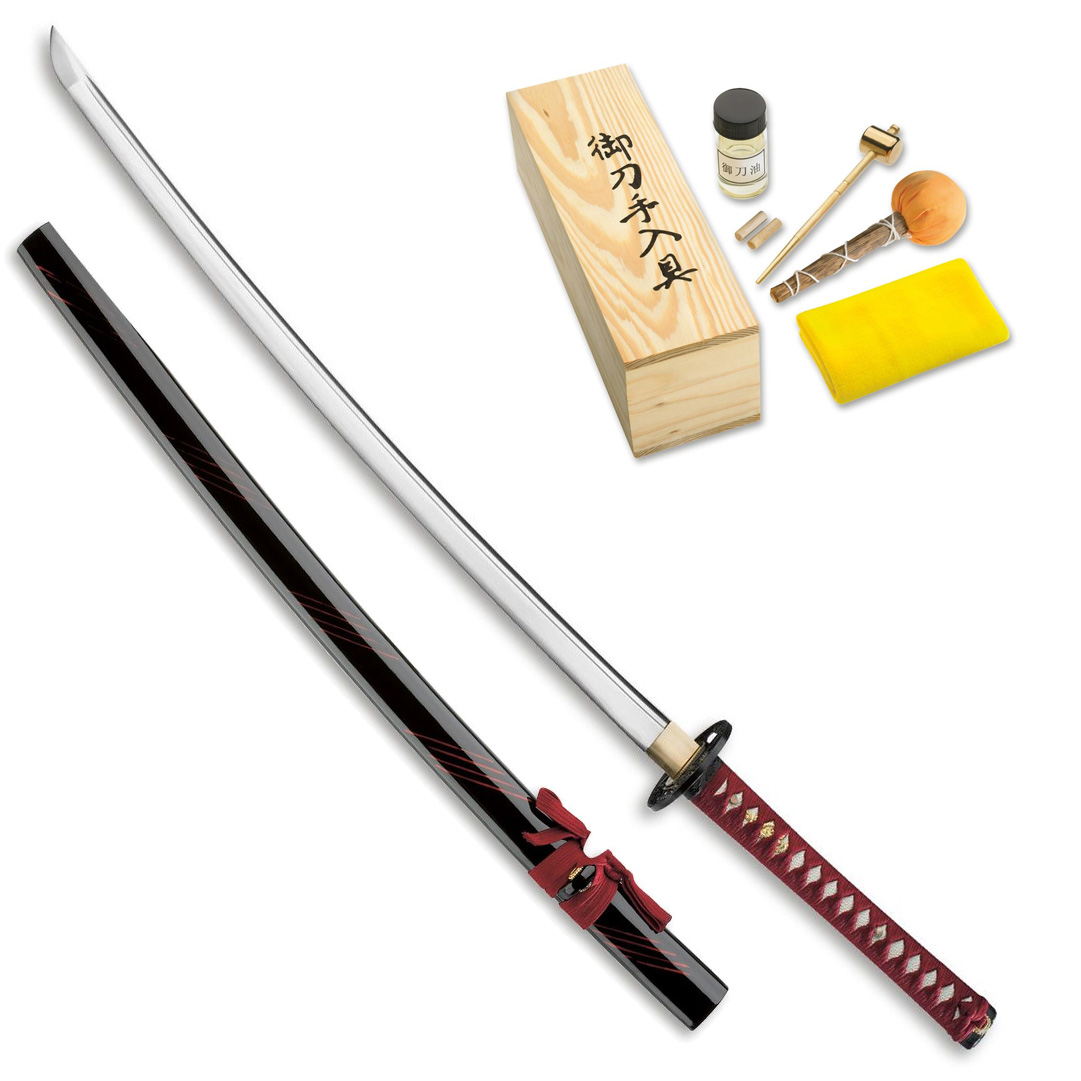 MAGNUM RED SAMURAI Schwert mit viel Zubehör von Magnum