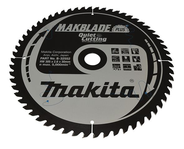 MAKITA MAKBLADE+Sägeblatt 305x30x60Z (B-32552) von MAKITA-Zubehör