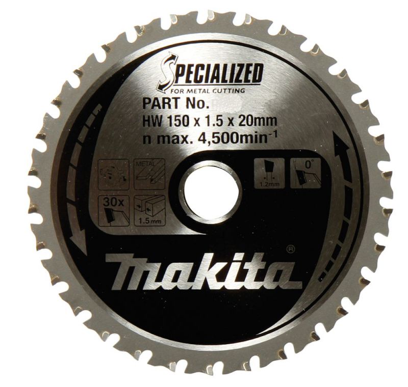 MAKITA Sägeblatt f. Bleche 150 x 20 x 52Z (B-47042) von MAKITA-Zubehör