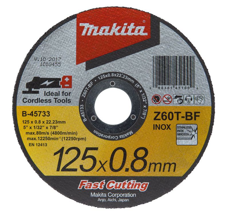 MAKITA Trennscheibe 125x0,8mm Metall (B-45733) von MAKITA-Zubehör