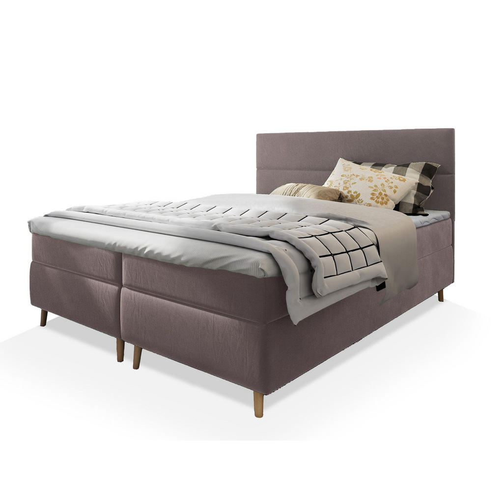 Masseno Boxbett, Rosa, Holz, H2 + H3, 160x200 cm, Schlafzimmer, Betten, Boxspringbetten Masseno Boxbett, Rosa, Holz, H2 + H3, 160x200 cm, Schlafzimmer, Betten, Boxspringbetten von MASSENO