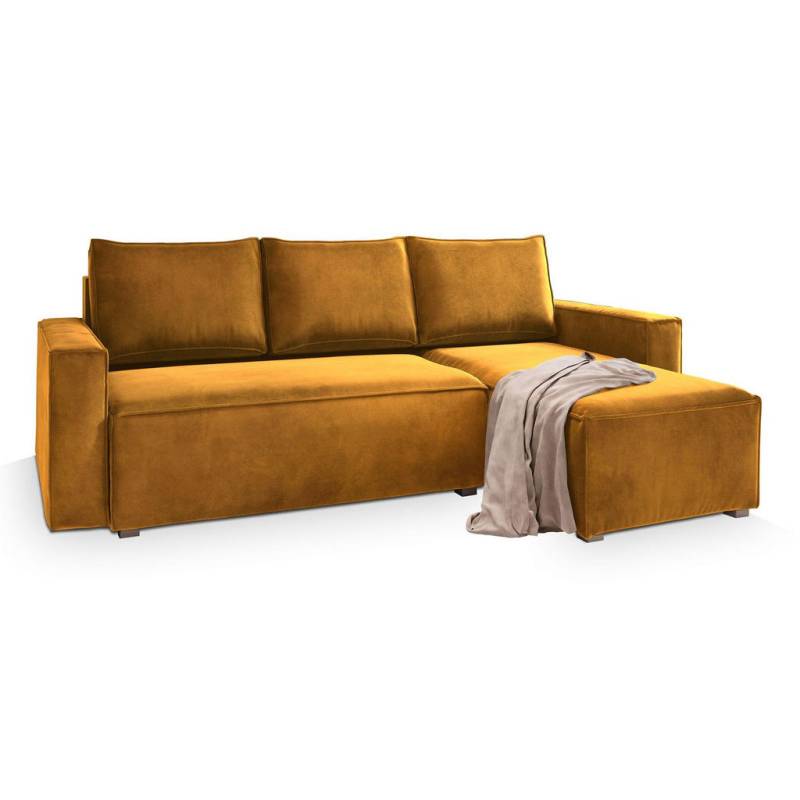 MASSENO ECKSOFA Gelb