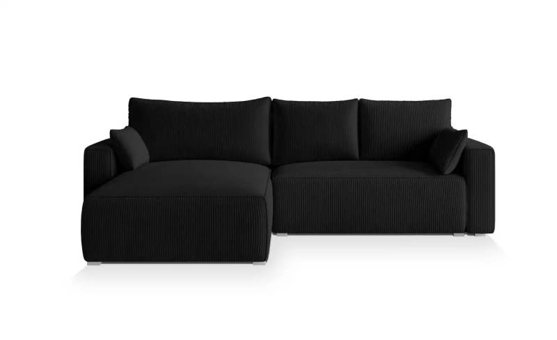 MASSENO Ecksofa  Foril ¦ schwarz ¦ Maße (cm): B: 265 H: 83 Polstermöbel > Sofas > Ecksofas - Höffner