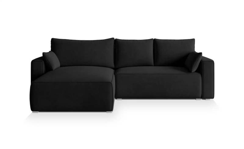 MASSENO Ecksofa  Foril ¦ schwarz ¦ Maße (cm): B: 265 H: 83 Polstermöbel > Sofas > Ecksofas - Höffner