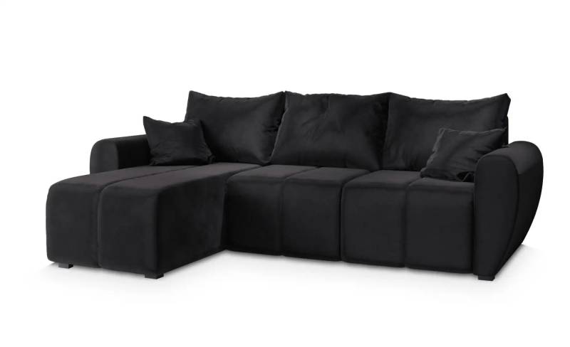MASSENO Ecksofa  Madison ¦ schwarz ¦ Maße (cm): B: 246 H: 82 Polstermöbel > Sofas > Ecksofas - Höffner