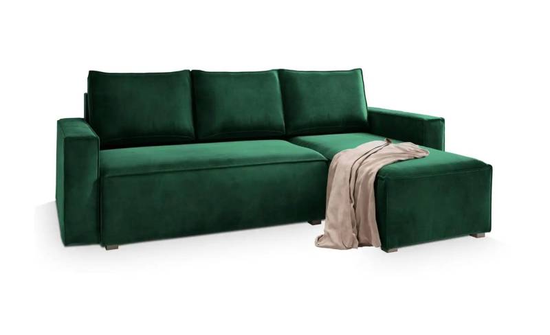 MASSENO Ecksofa  Siles ¦ grün ¦ Maße (cm): B: 230 H: 85 Polstermöbel > Sofas > Ecksofas - Höffner
