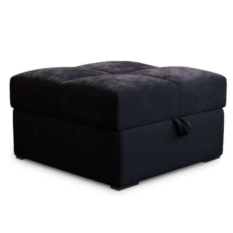 MASSENO POUF Schwarz
