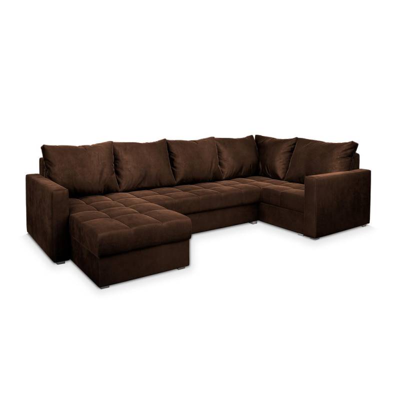 MASSENO WOHNLANDSCHAFT Braun