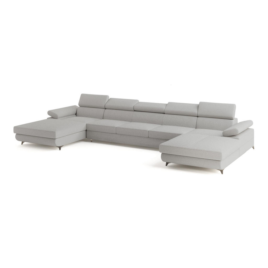 MASSENO WOHNLANDSCHAFT Hellgrau