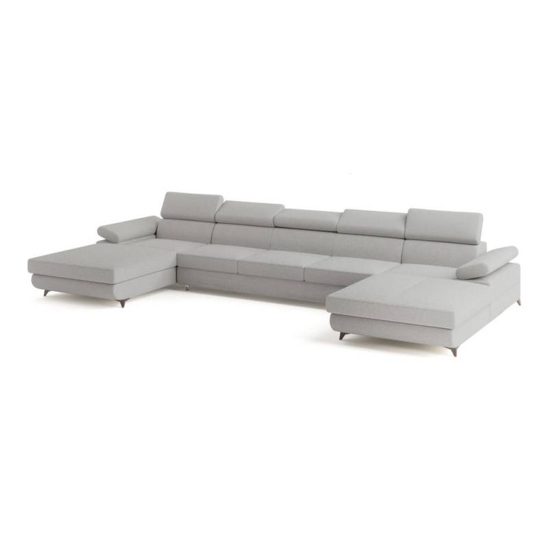 MASSENO WOHNLANDSCHAFT Hellgrau